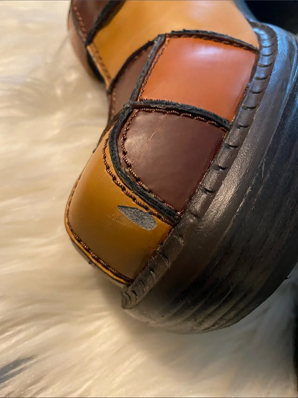dELiA*s patchwork leather